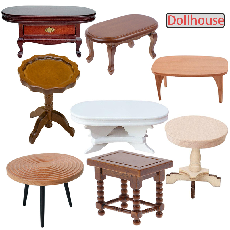 Outdoor Furniture Wooden - 1:12 Casa delle bambole in miniatura