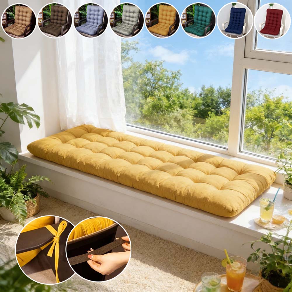 Outdoor Furniture Upholstery - Cuscino Spesso per Sedia con Cinghie