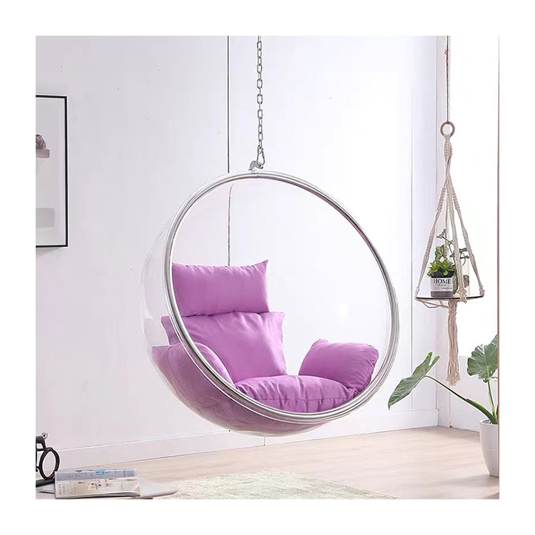 Hanging Egg Chair - Sedia a dondolo a uovo moderna