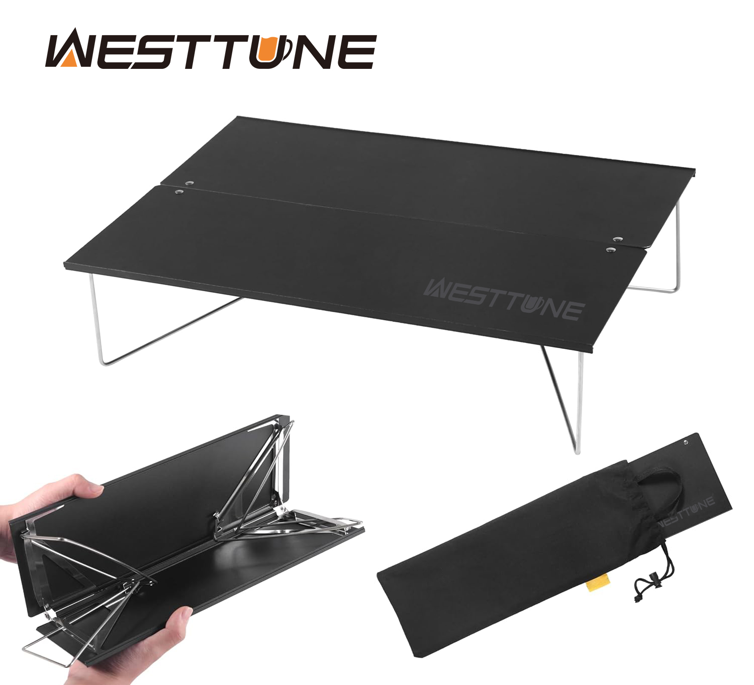 Outdoor Furniture Australia - WESTTUNE Mini tavolo da campeggio compatto