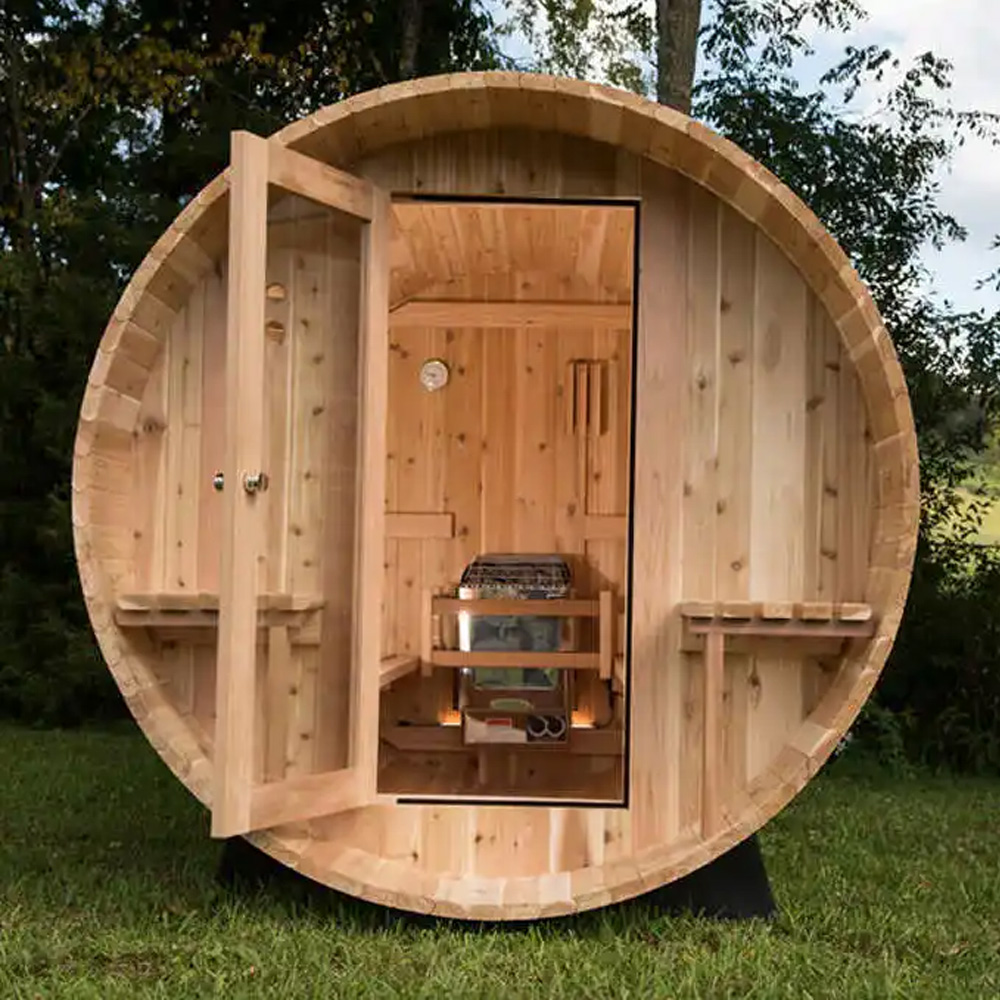 Outdoor Furniture Wooden - Sauna da Esterno all'Ingrosso per 4-6
