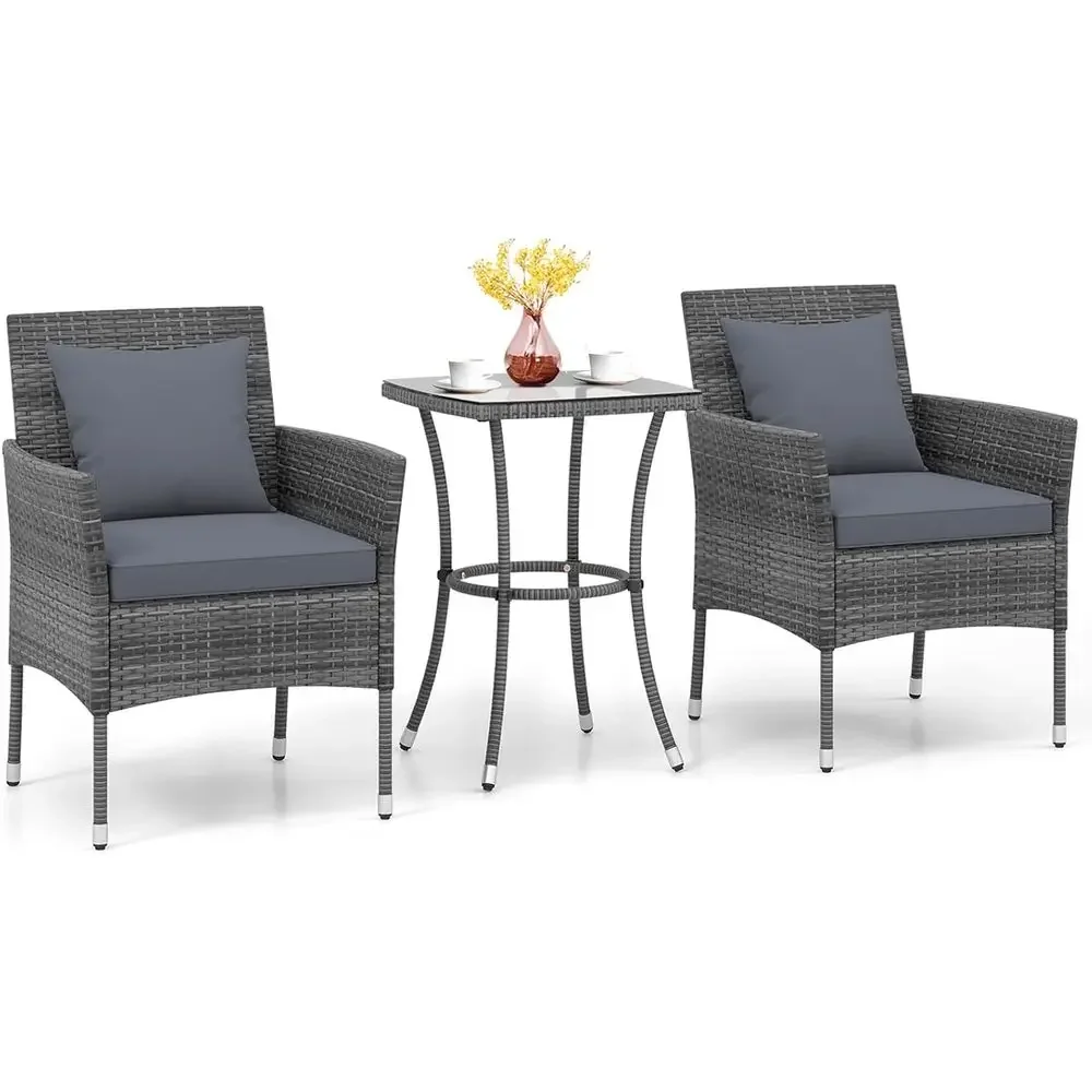 Outdoor Furniture Grey - Set di mobili da giardino grigio