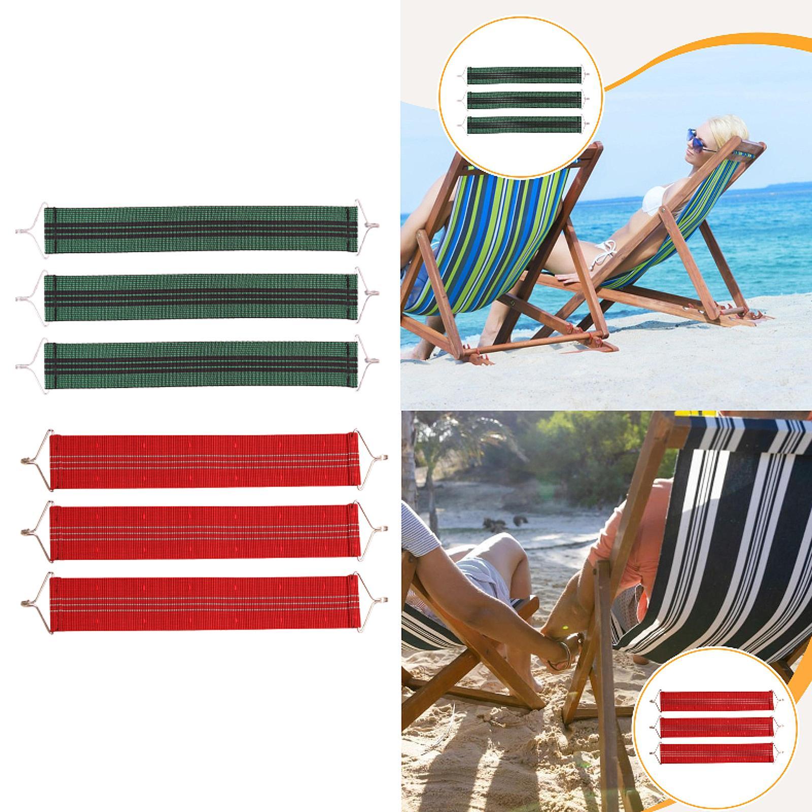 Outdoor Furniture Upholstery - 3 pezzi di ricambio per sedie