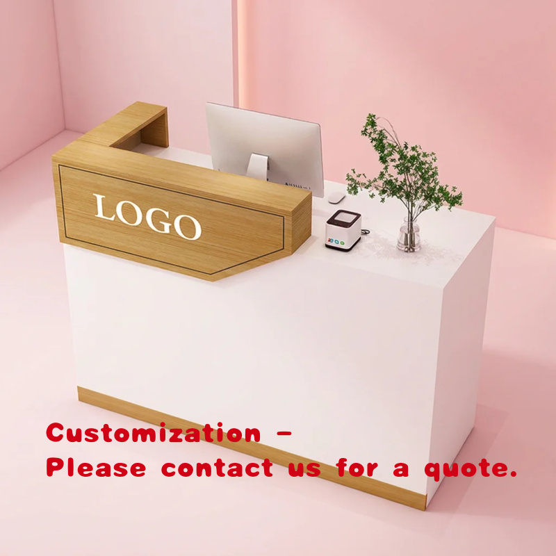 Outdoor Furniture Wooden - Bancone Reception in Legno Personalizzato per