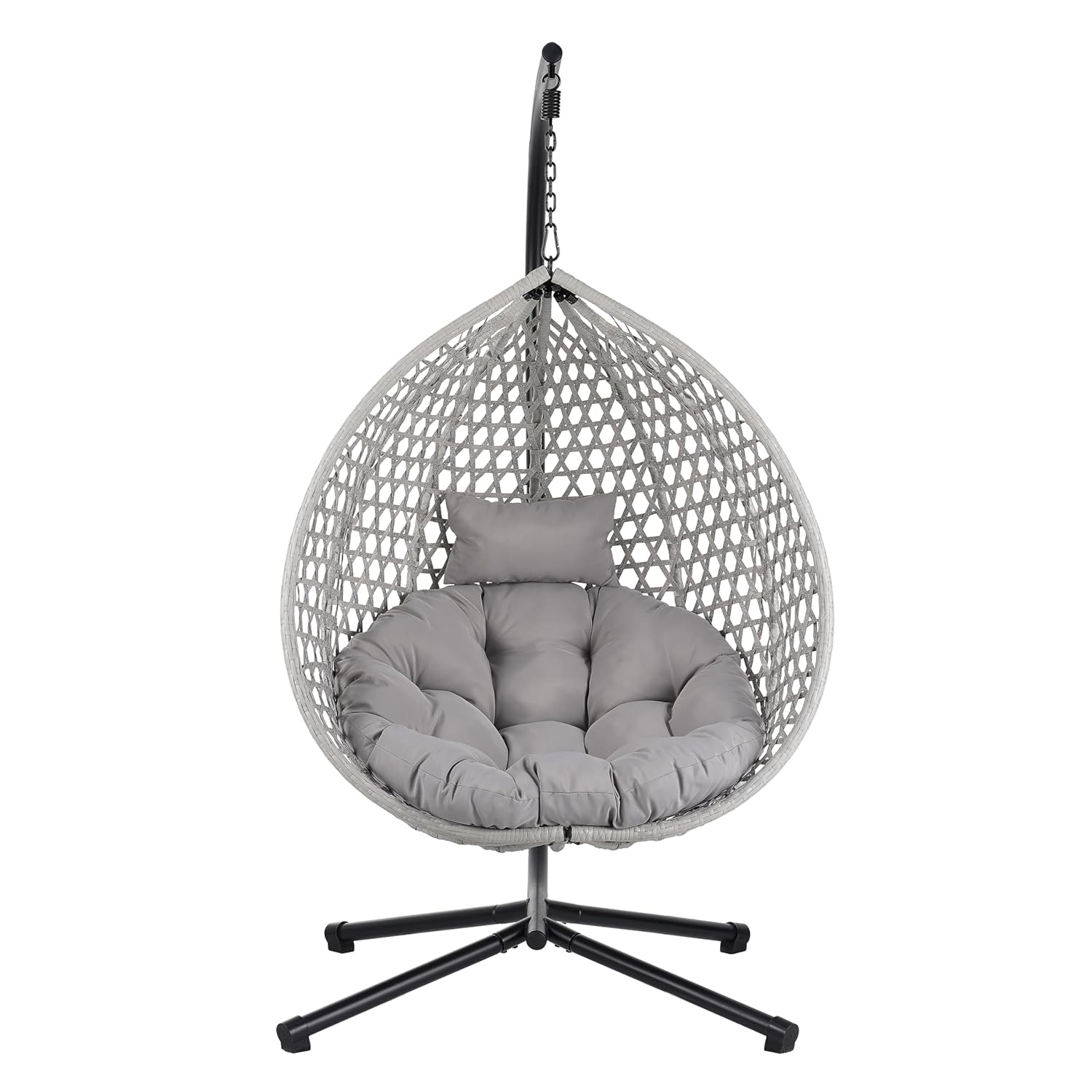 Sedia a dondolo pieghevole in  - Hanging Egg Chair recensione e prezzo
