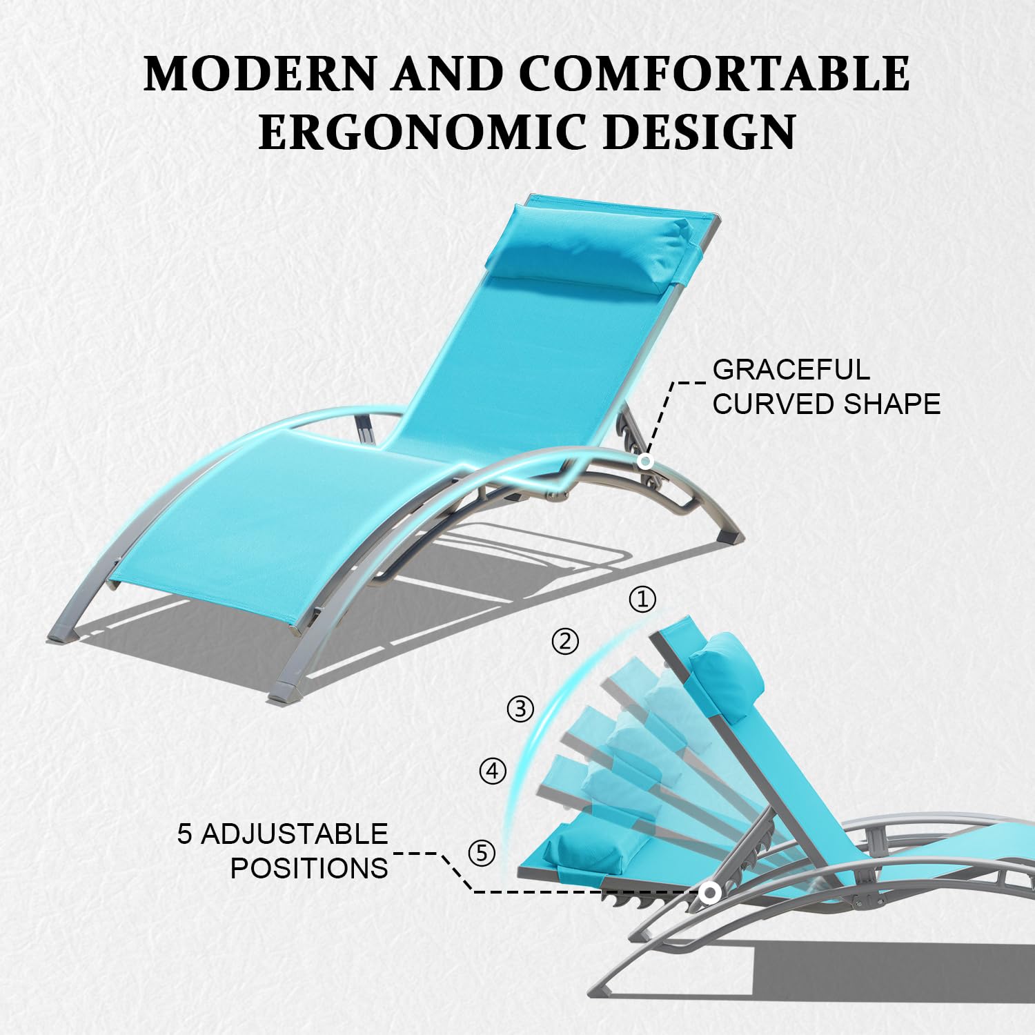 Lettini Prendisole in Allumini - Deck Chair Lounger recensione e prezzo