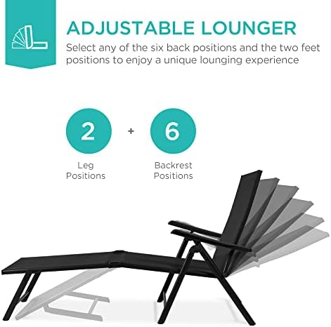 Set di 2 Sdraio da Esterno Reg - Deck Chair Lounger recensione e prezzo