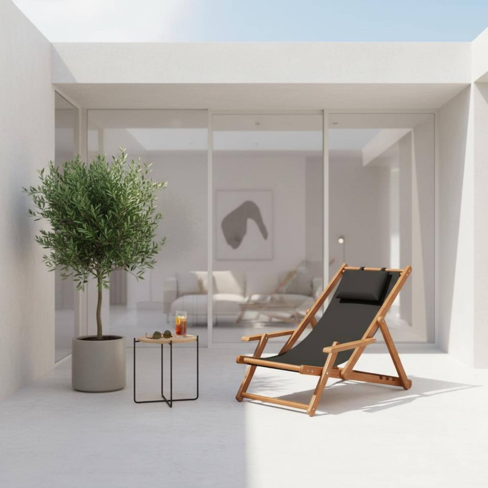 Sdraio da Spiaggia in Tela Rec - Deck Chair Lounger recensione e prezzo