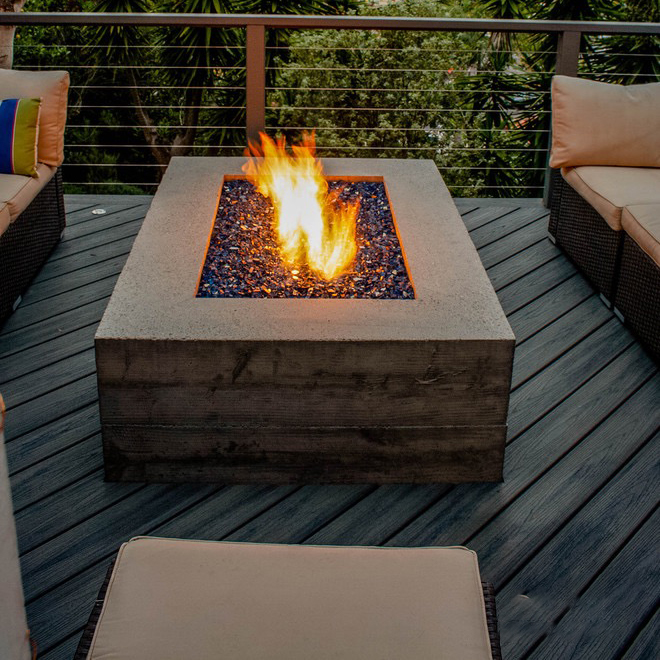 Set di mobili da esterno moder - Outdoor Furniture Set With Fire Pit recensione e prezzo