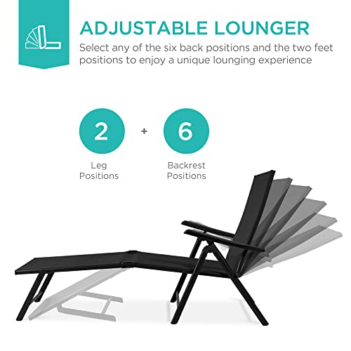 Set di 2 Sdraio da Esterno Reg - Deck Chair Lounger recensione e prezzo
