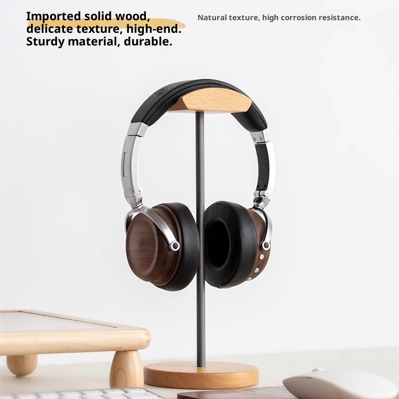 Supporto per Cuffie in Legno d - Outdoor Furniture Wooden recensione e prezzo