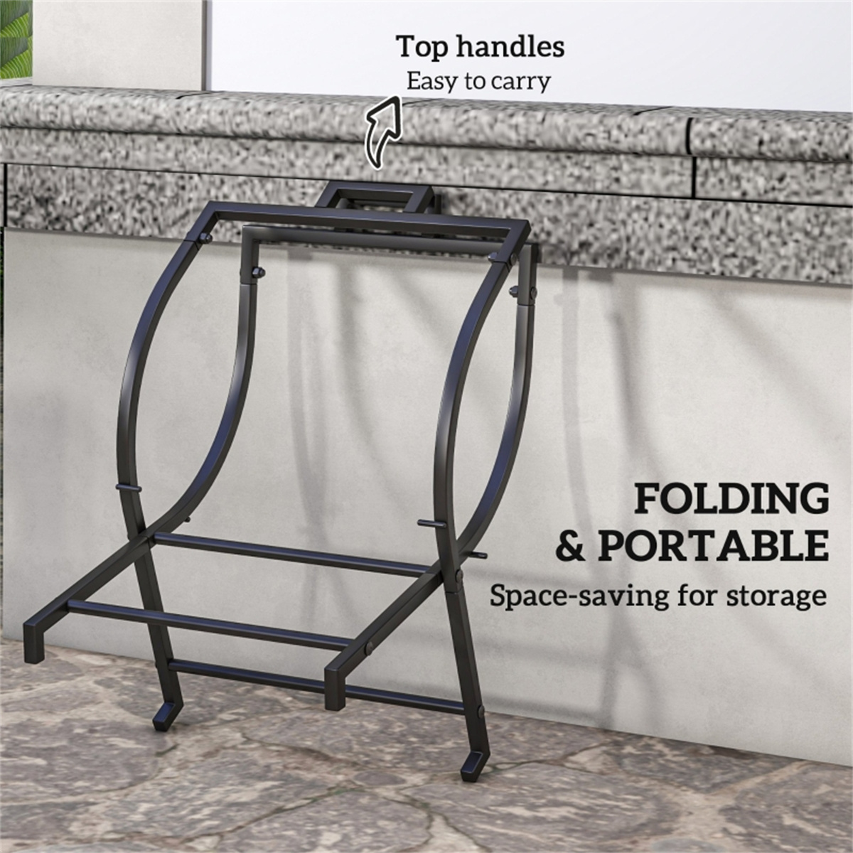Porta Legna da Esterno Resiste - Outdoor Furniture Wooden recensione e prezzo
