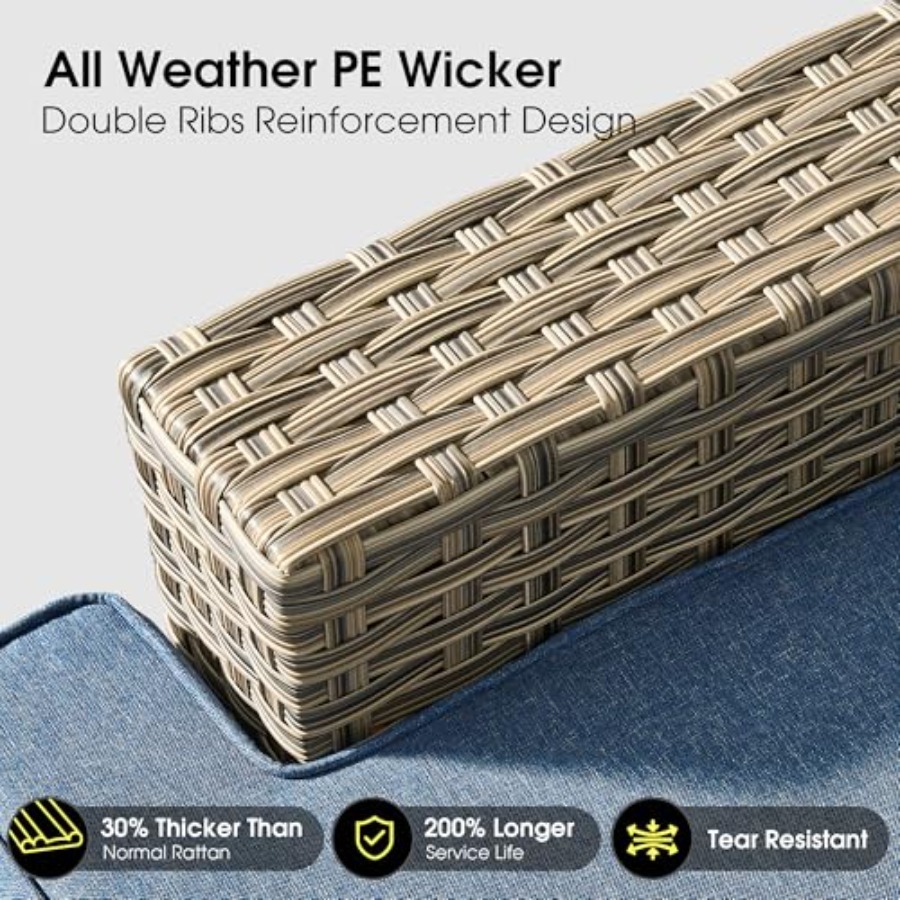 Set di Mobili da Esterno Compo - Outdoor Furniture Set With Fire Pit recensione e prezzo