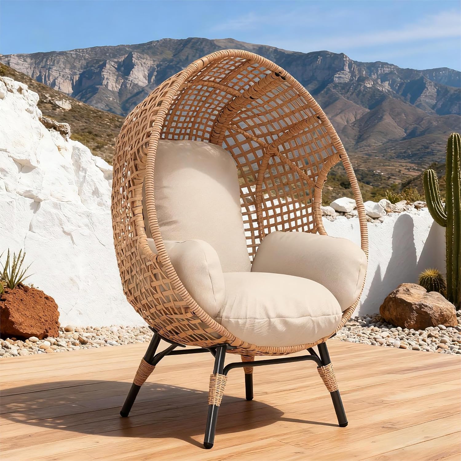 Elegante Sedia a Dondolo Sospe - Hanging Egg Chair recensione e prezzo