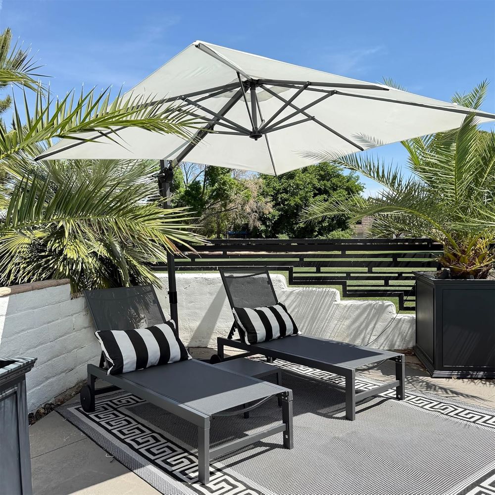 Set di 4 sedie a sdraio da pis - Deck Chair Lounger recensione e prezzo