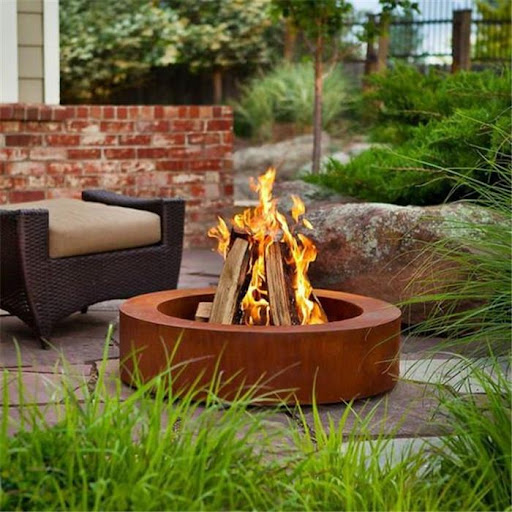 Set Divano da Esterno con Tavo - Outdoor Furniture Set With Fire Pit recensione e prezzo