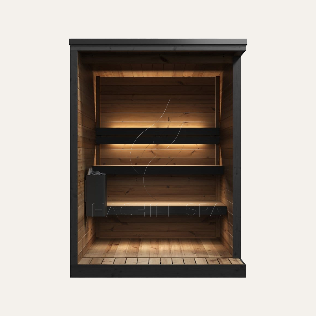 Sauna da Esterno per 4 Persone - Outdoor Furniture Wooden recensione e prezzo