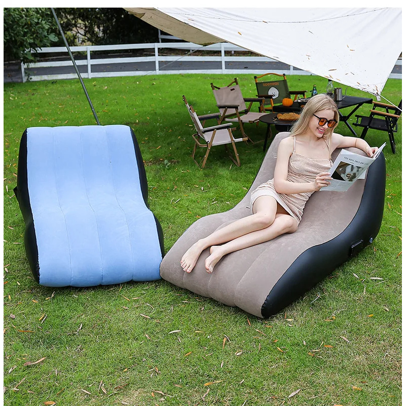 Sedia Gonfiabile da Spiaggia,  - Deck Chair Lounger recensione e prezzo
