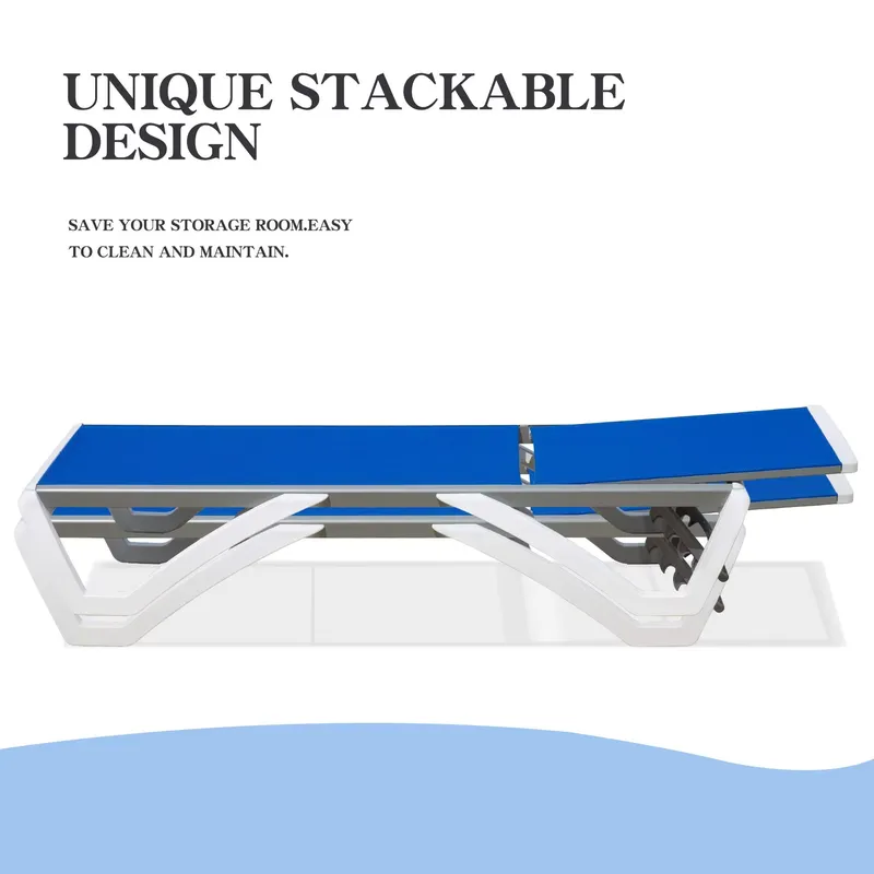 Sdraio Moderna in Alluminio Re - Deck Chair Lounger recensione e prezzo