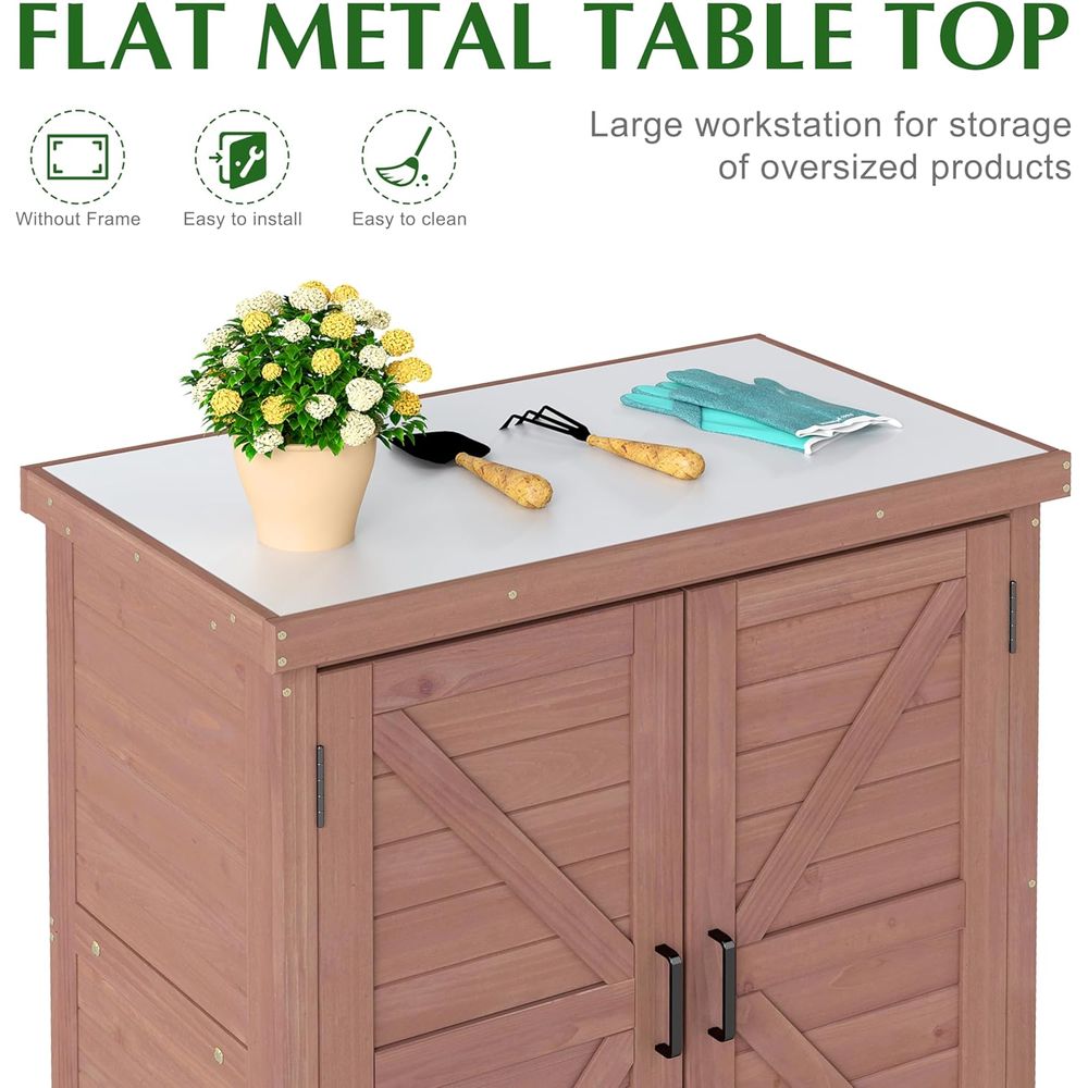 Mobile da Esterno con Piano in - Outdoor Furniture Wooden recensione e prezzo