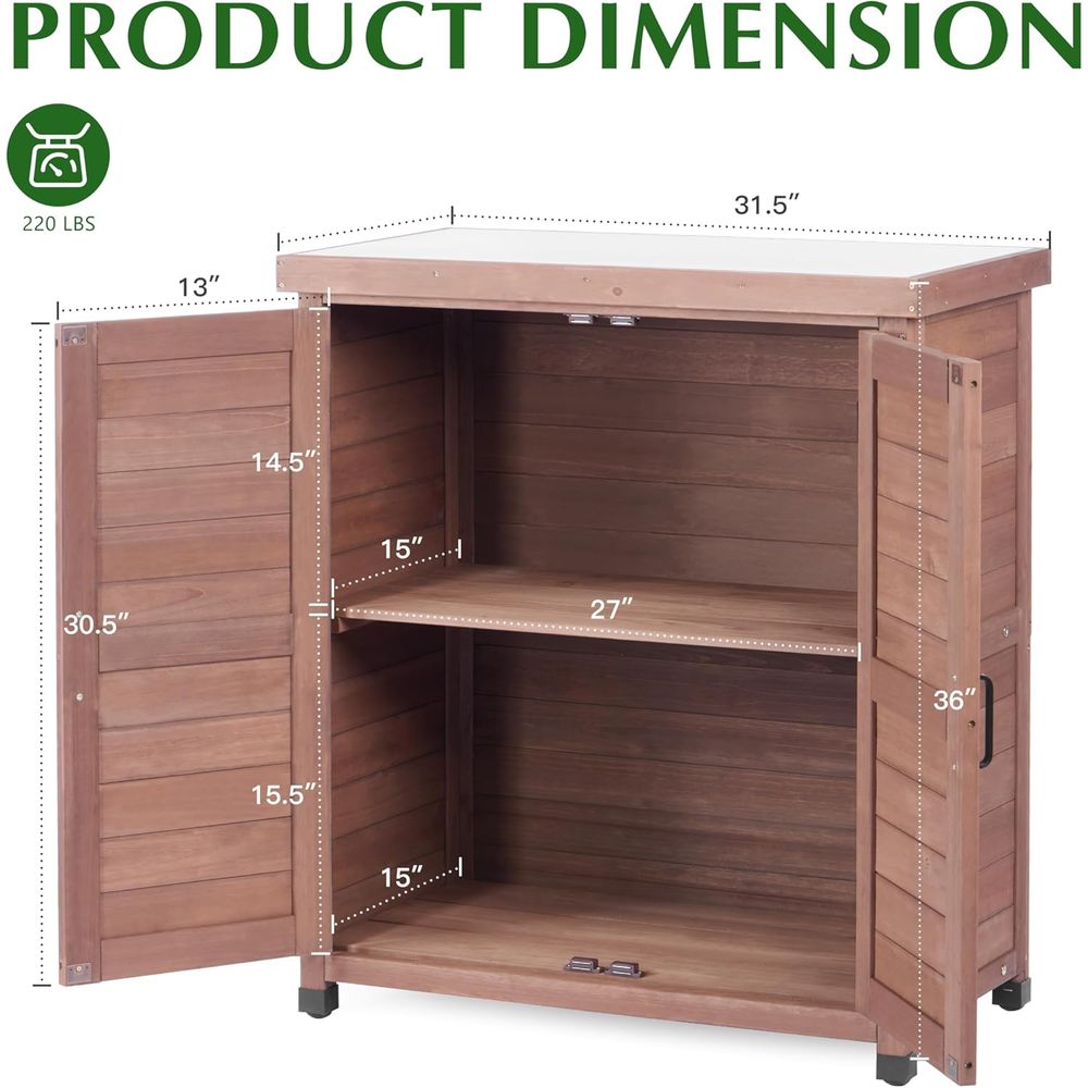 Mobile da Esterno con Piano in - Outdoor Furniture Wooden recensione e prezzo