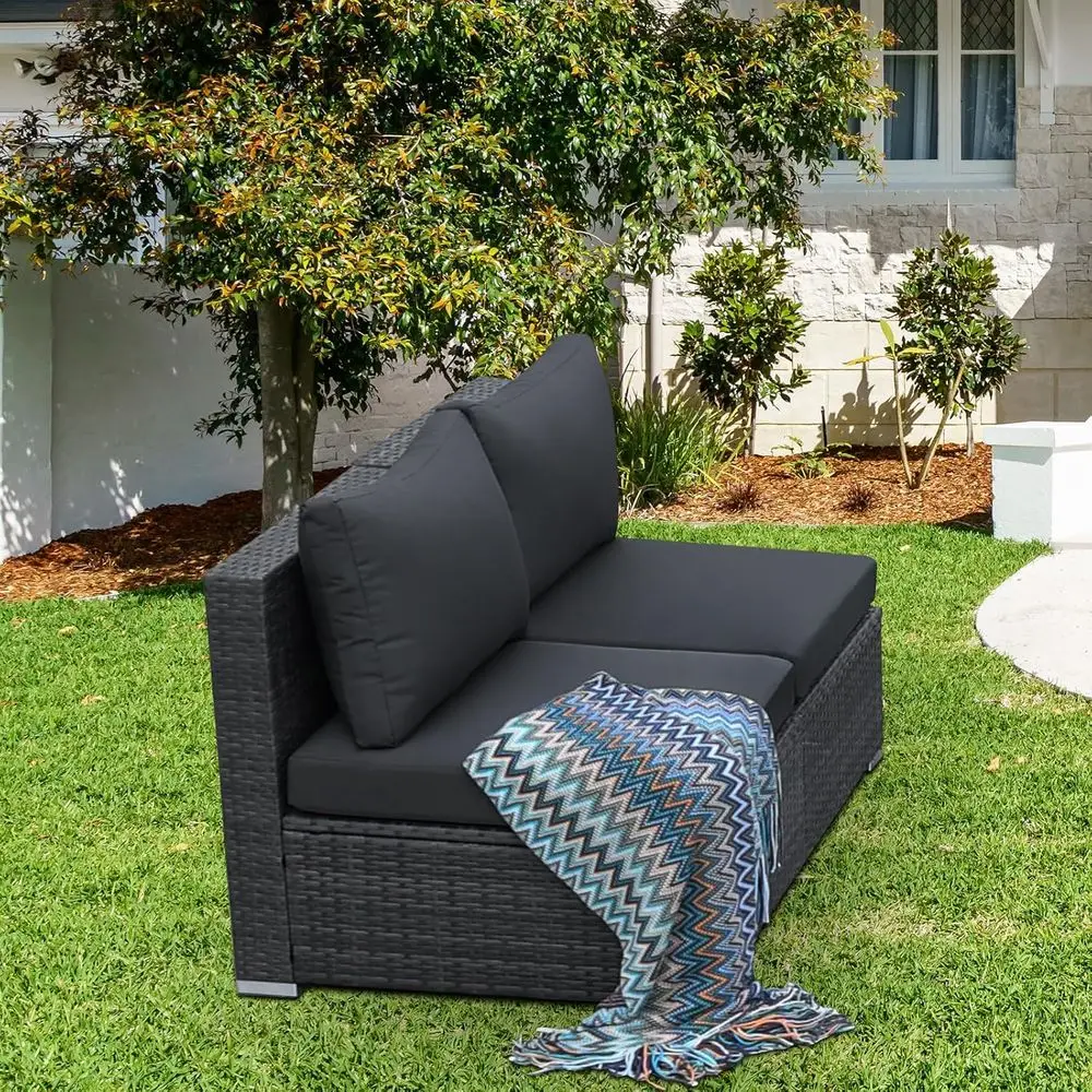 Set di mobili da giardino in r - Outdoor Furniture Grey recensione e prezzo