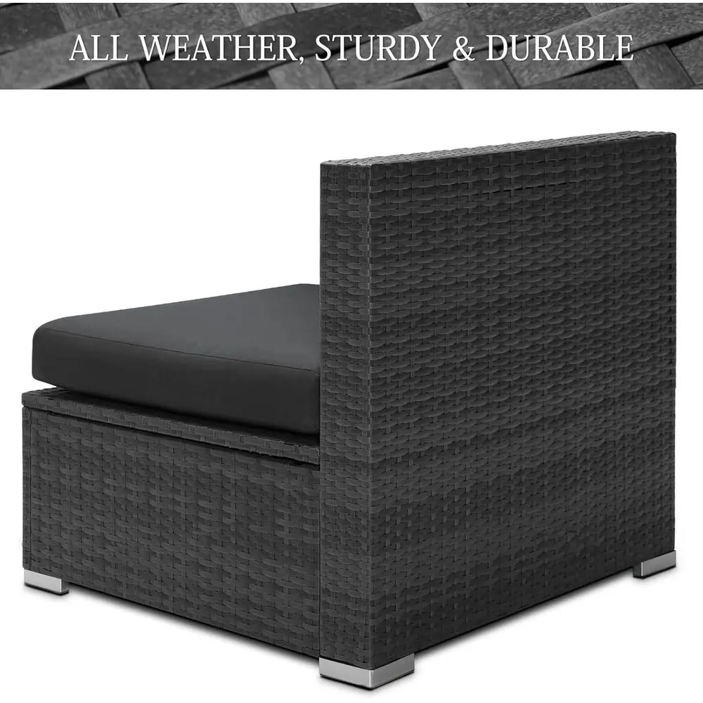 Set di mobili da giardino in r - Outdoor Furniture Grey recensione e prezzo