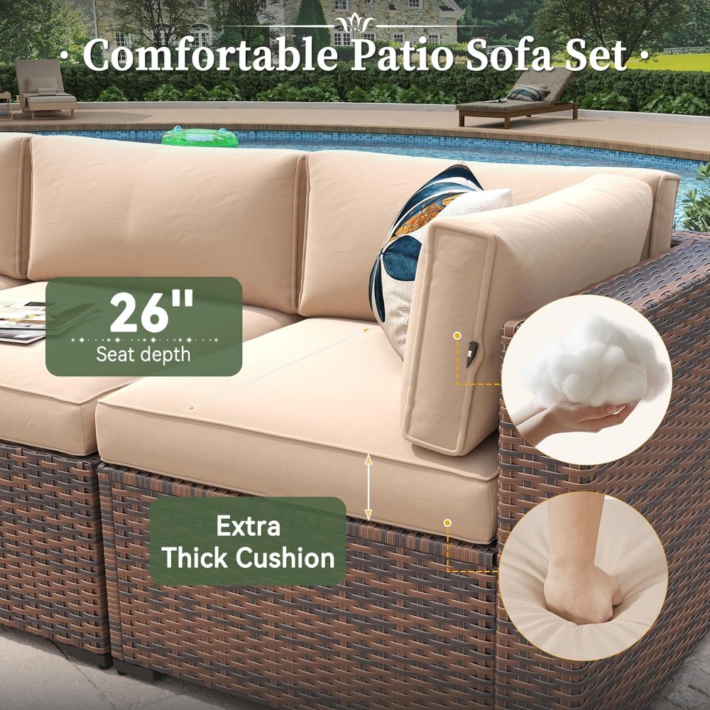 Offerta Esclusiva: Set di Mobi - Outdoor Furniture Set With Fire Pit recensione e prezzo