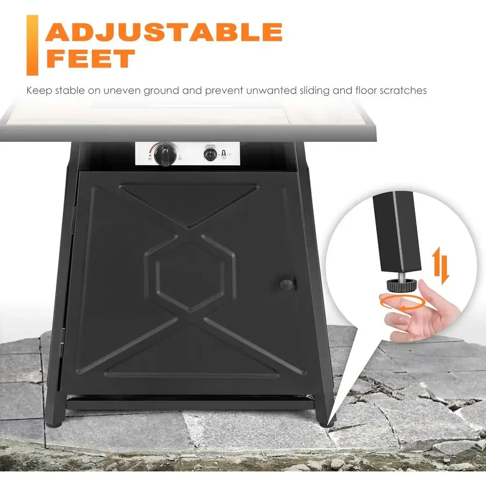 Set di mobili da giardino da 5 - Outdoor Furniture Set With Fire Pit recensione e prezzo