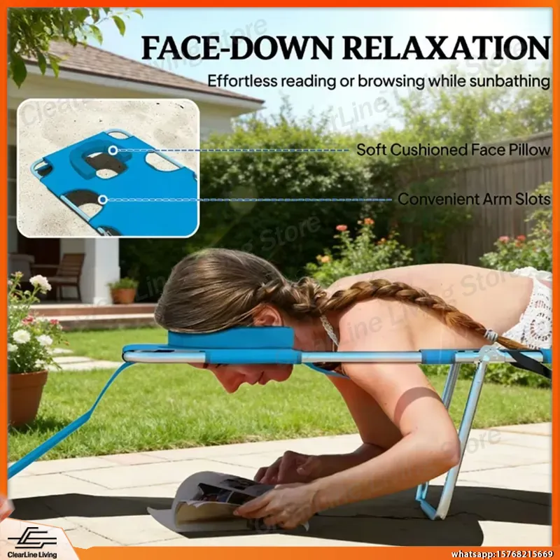 Sdraio da Esterno Azzurra per  - Deck Chair Lounger recensione e prezzo